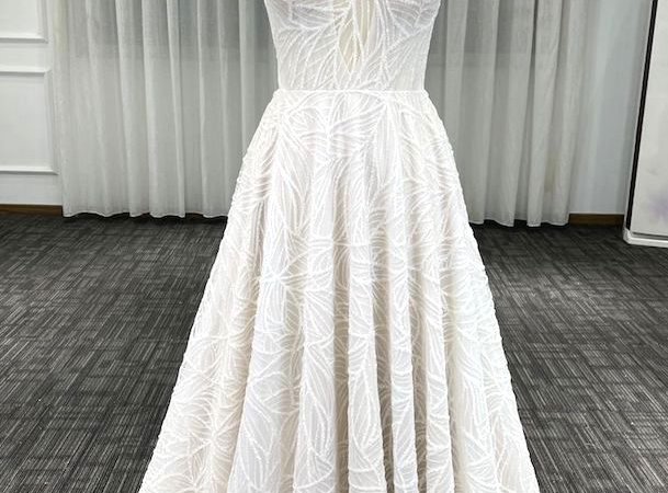 BE013 Front A-Line Wedding Dress