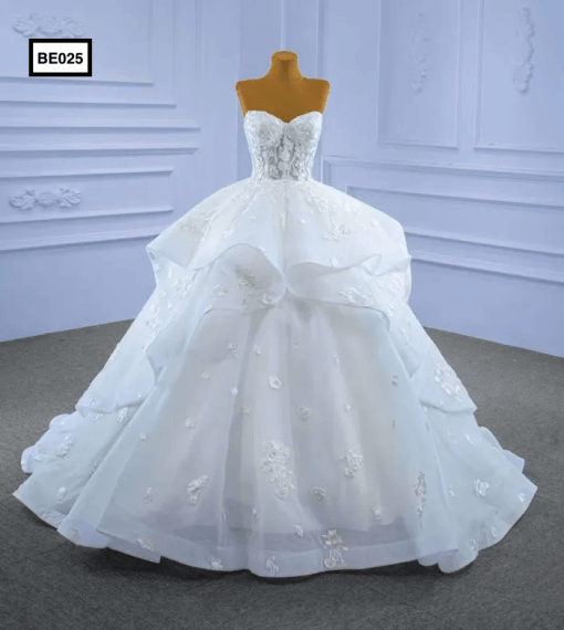 BE025 Front Ball Gown