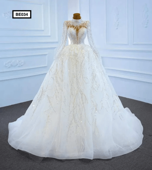 BE034 Front Ball Gown