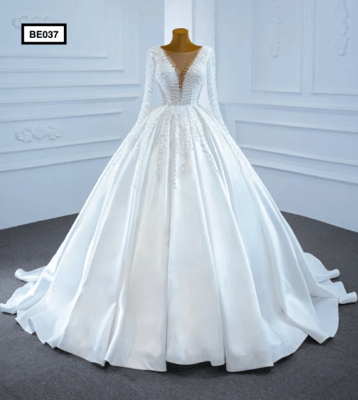 BE037 Front Ball Gown