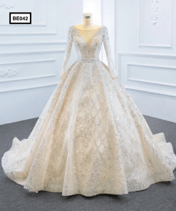 BE042 Front Ball Gown
